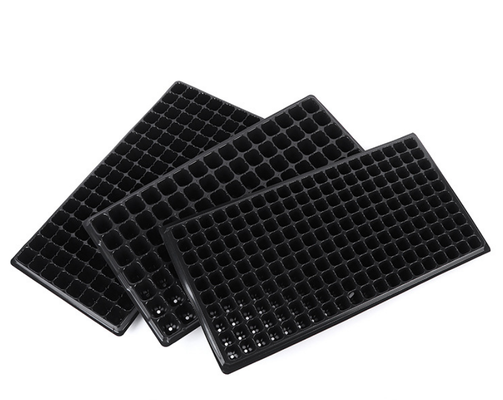 200 zaailingenbakken, zaadhouders, plastic zaadbakken zaadbakken zaadstarterbak