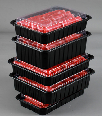Fruitdozen, fruitbakken, vleesverpakkingsdozen, groentenverpakkingsdozen, fastfooddozen, koekjesdozen, evenals transparante dozen van PVC, PP, PET en gedrukte dozen.