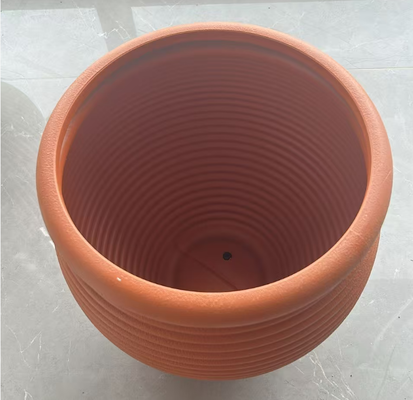 HDPE meerblaadige witte porseleinen bloempot voor binnen- en buitenpotplanten
