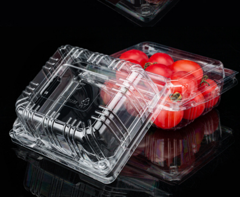 Fruitdozen, fruitbakken, vleesverpakkingsdozen, groentenverpakkingsdozen, fastfooddozen, koekjesdozen, evenals transparante dozen van PVC, PP, PET en gedrukte dozen.