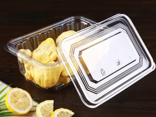 Fruitdozen, fruitbakken, vleesverpakkingsdozen, groentenverpakkingsdozen, fastfooddozen, koekjesdozen, evenals transparante dozen van PVC, PP, PET en gedrukte dozen.