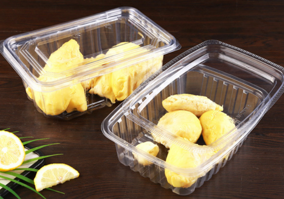 Fruitdozen, fruitbakken, vleesverpakkingsdozen, groentenverpakkingsdozen, fastfooddozen, koekjesdozen, evenals transparante dozen van PVC, PP, PET en gedrukte dozen.