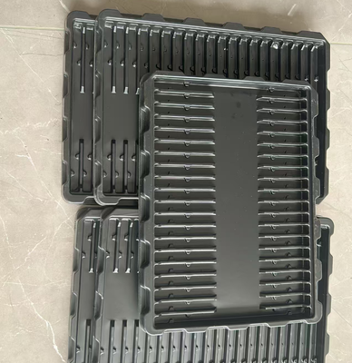 Op maat gemaakte milieuvriendelijke, hittebestendige antistatische blistertray voor elektronische componenten