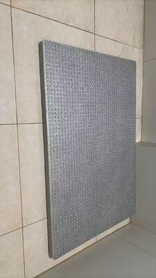 Mold Resistant Fast Drainage Shower Mat with Massage Bumps Non Slip Bath Mat for Bathroom Safety