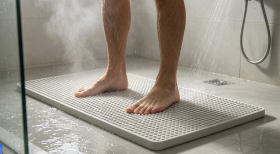 Antislip vloermat voor de badkamer, natte zone, antislipmat, voetmat voor de douche, badkamervoetmat, badmat